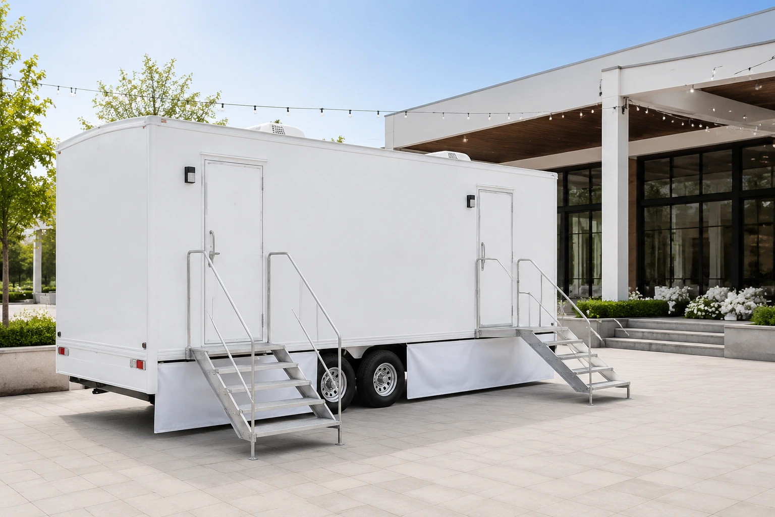 Upgraded restrooms