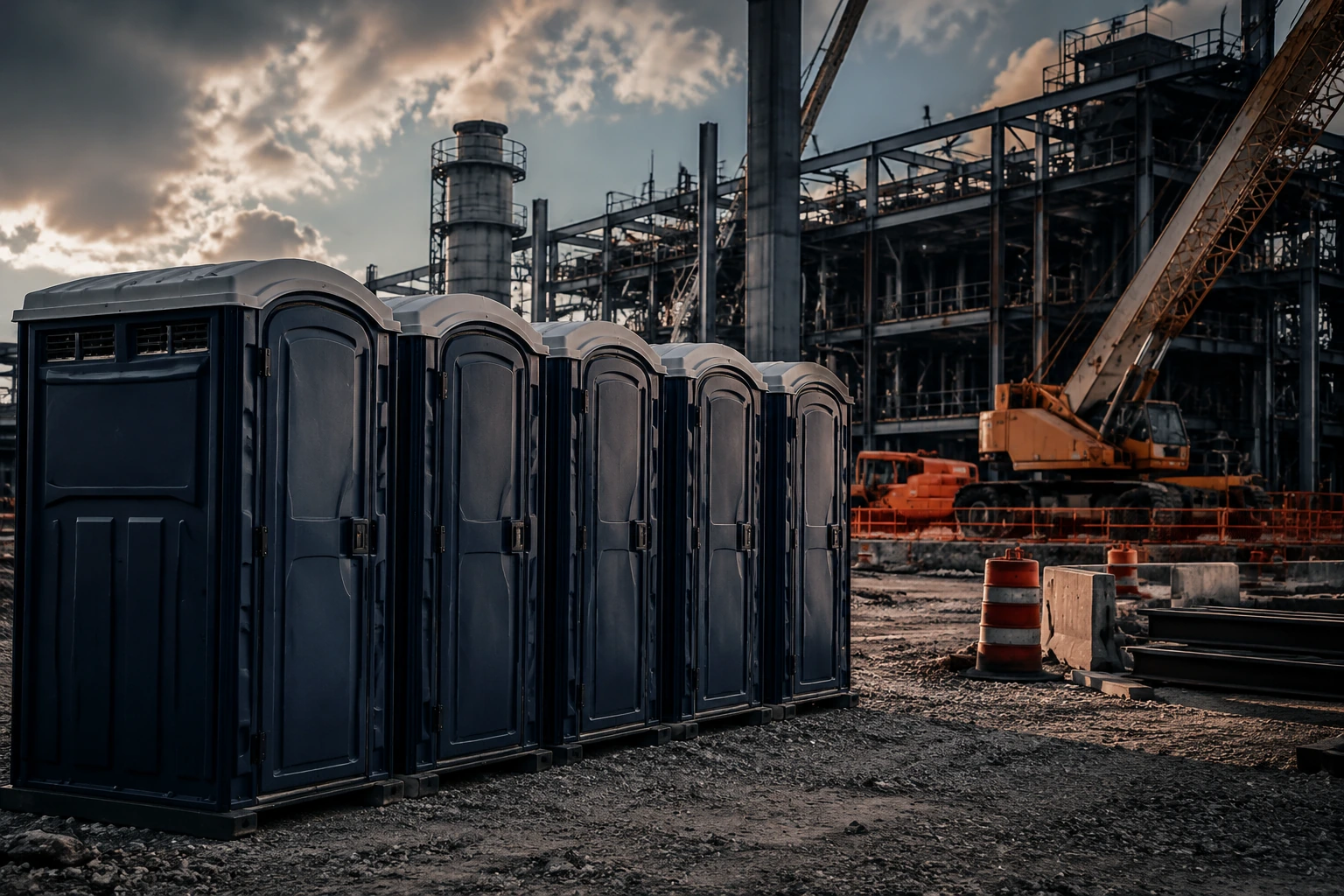 Industrial site restrooms